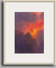Don Holden   "Yellowstone Fire LVIII"   2006   13" x 9"